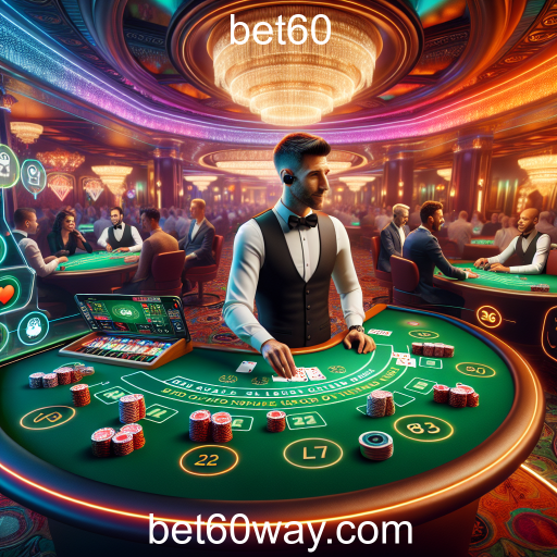 Experiência Imersiva do Cassino Ao Vivo no Bet60
